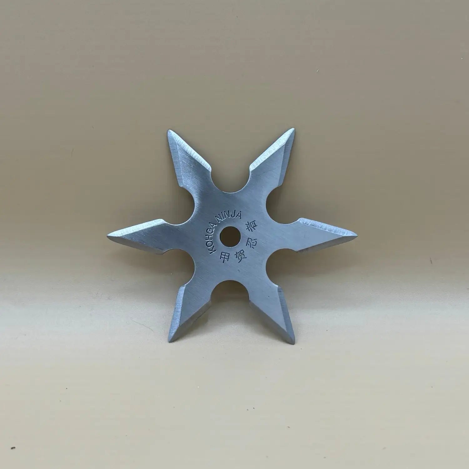 6 Point Silver Throwing Star - Throwing Star