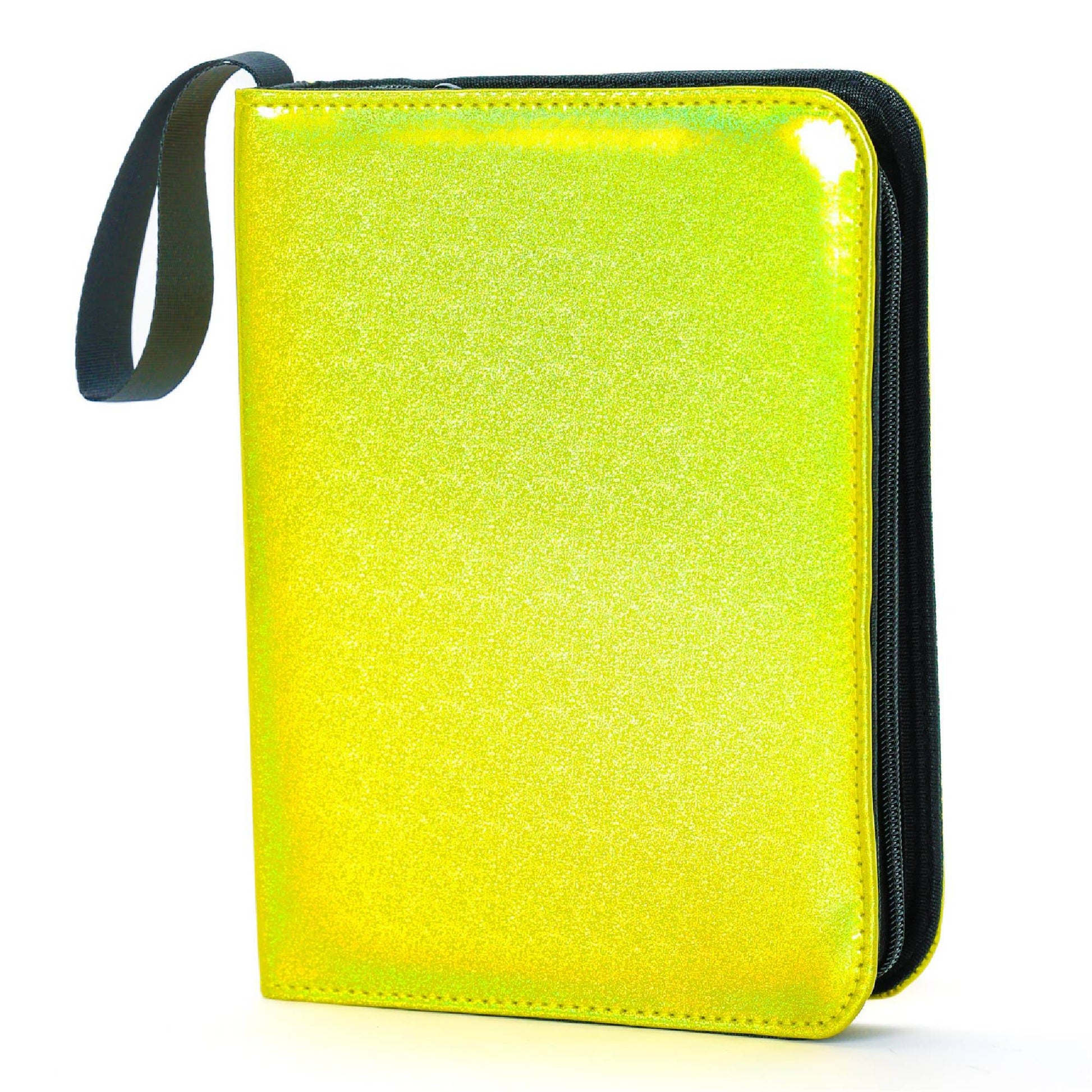 44033: Trading Card Binder | Max (400pcs) | Laser Yellow - Fydelity