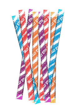 World's Silly Stix (pixy stix), 2.75oz Peg Bag