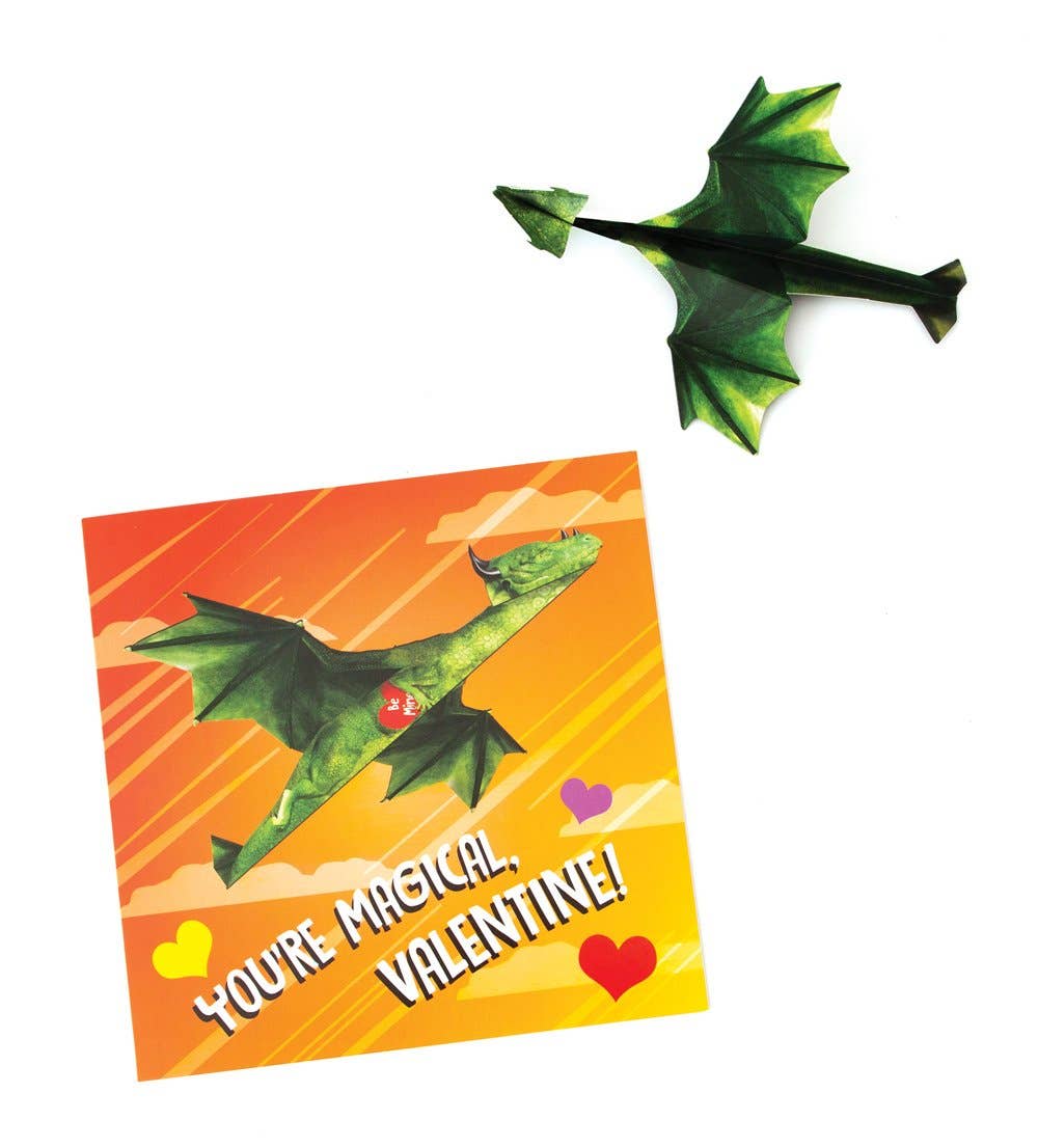 Paper House Productions - Flying Dragons Valentines