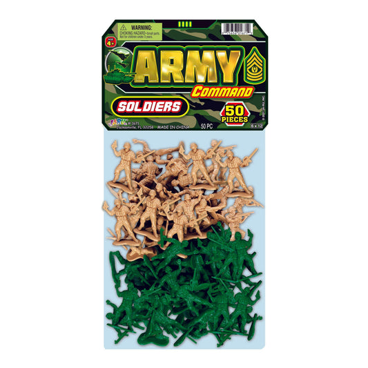 Army Command Soldiers, 50pc Bags - Grandpa Joe's Candy Shop
