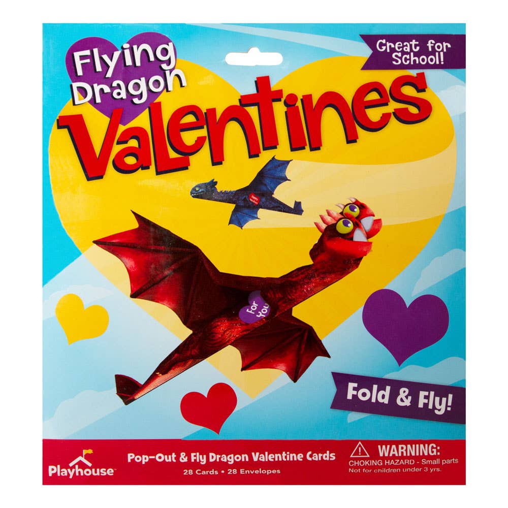 Paper House Productions - Flying Dragons II Valentines