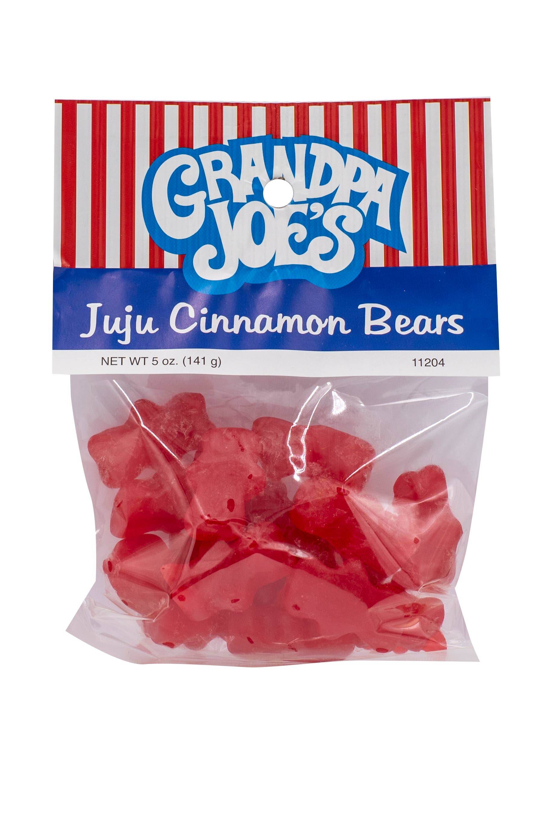 Grandpa Joe's Peg Bags, JuJu Cinnamon Bears - Grandpa Joe's Candy Shop