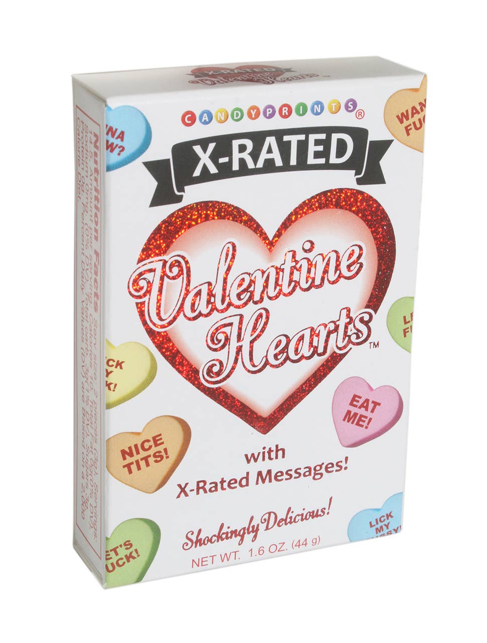 Little Genie Productions - X-Rated Valentine's Conversation Candy Hearts- 6 Pk Display