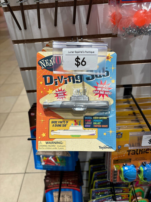 Baking Soda Diving Sub Toy - Lunar Squirrel’s Puntique