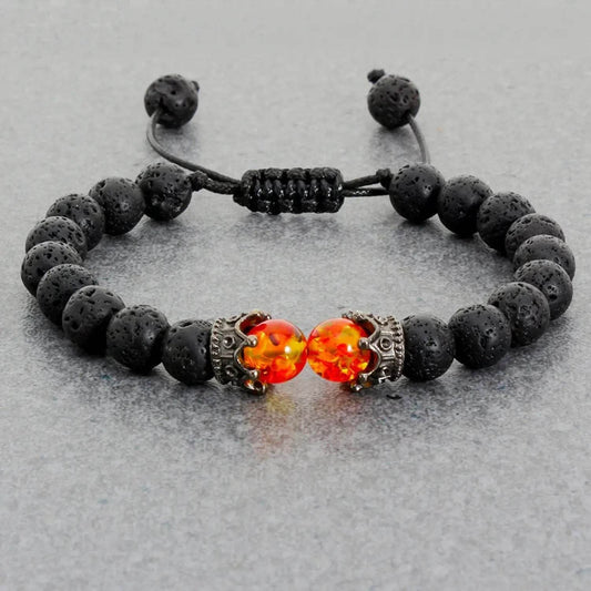 Bracelet For Men Women Braided Bracelets Adjustable Jewelry - Lunar Squirrel's Puntique