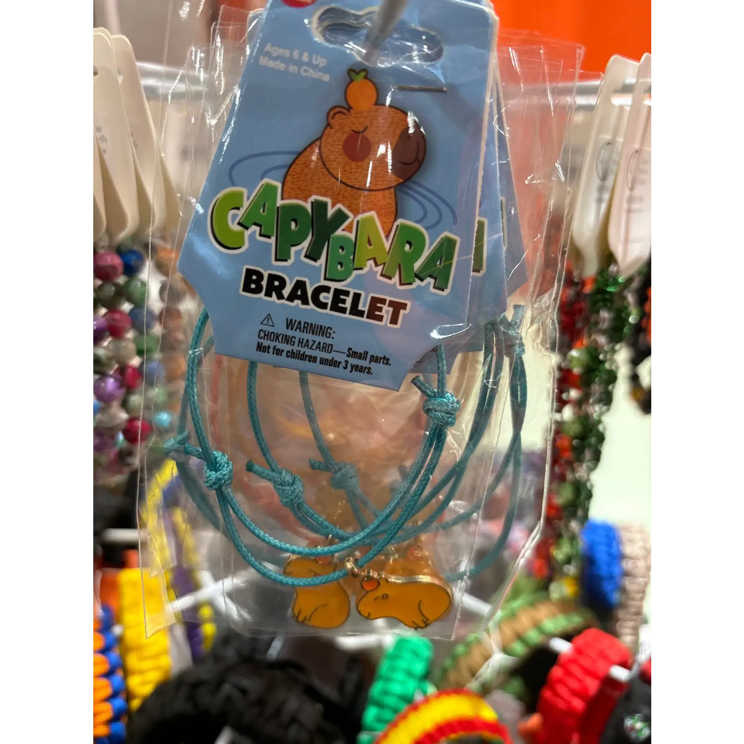 Capybara Cord Bracelet - Lunar Squirrel’s Puntique