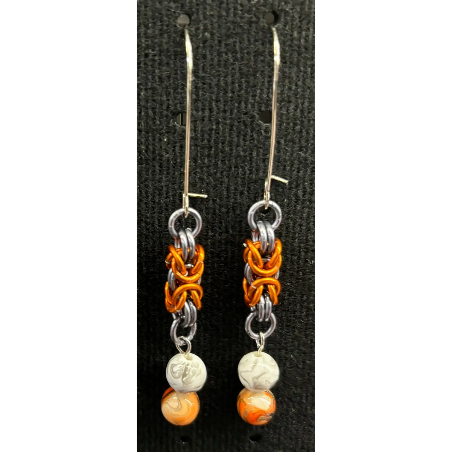 Chainmail Earrings - Lunar Squirrel’s Puntique