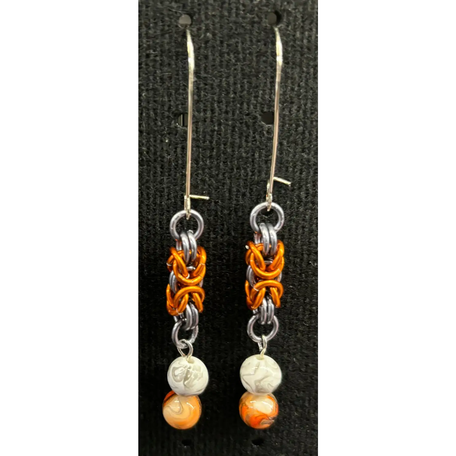 Chainmail Earrings - Lunar Squirrel’s Puntique