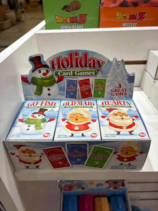 Christmas Card Games - Lunar Squirrel’s Puntique