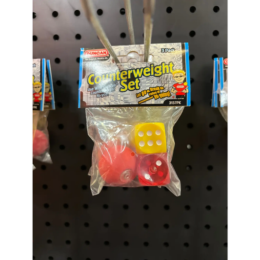 Counterweight Set (2 Dice/1 Ball) - Lunar Squirrel’s Puntique