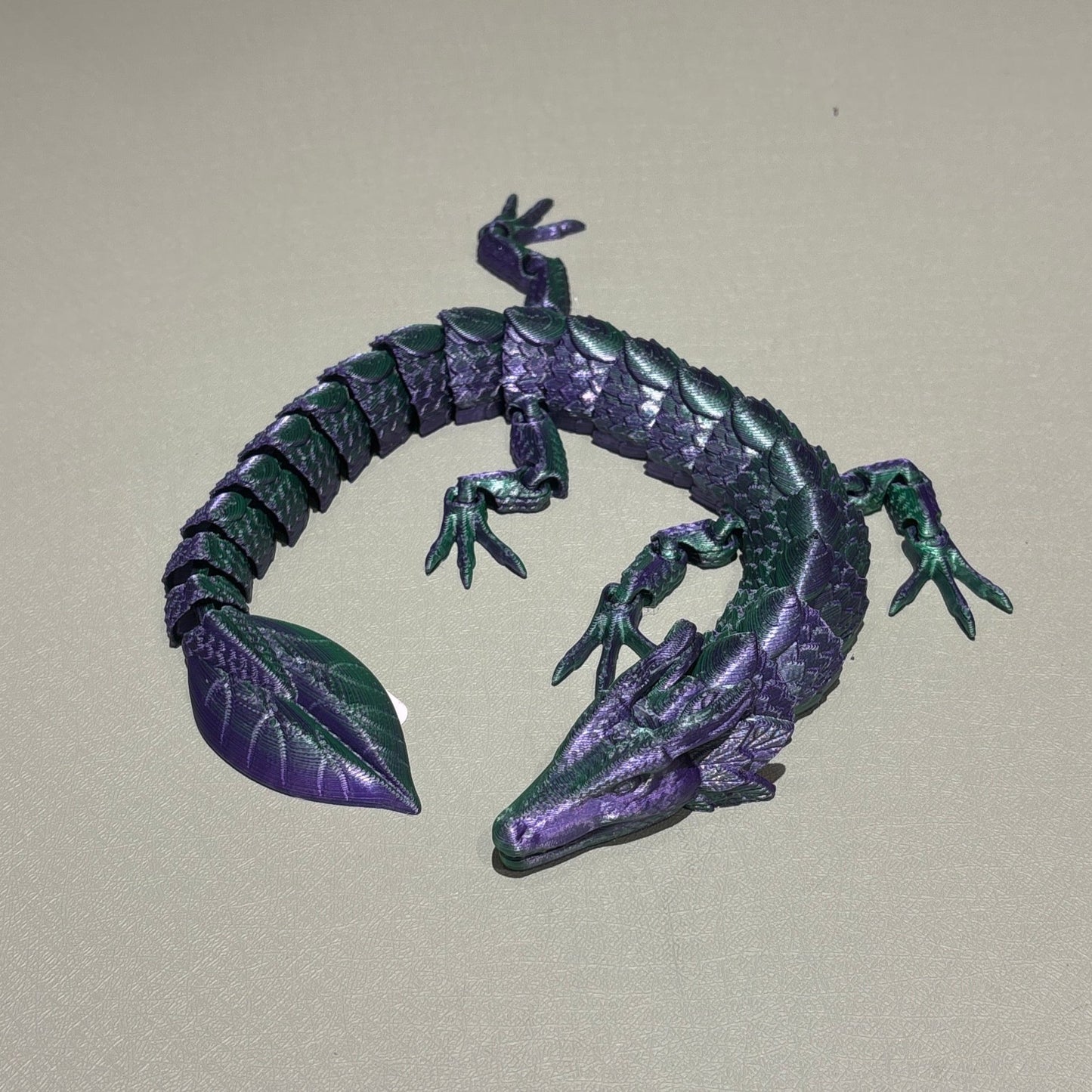 3d Printed Articulating Leaf Dragon