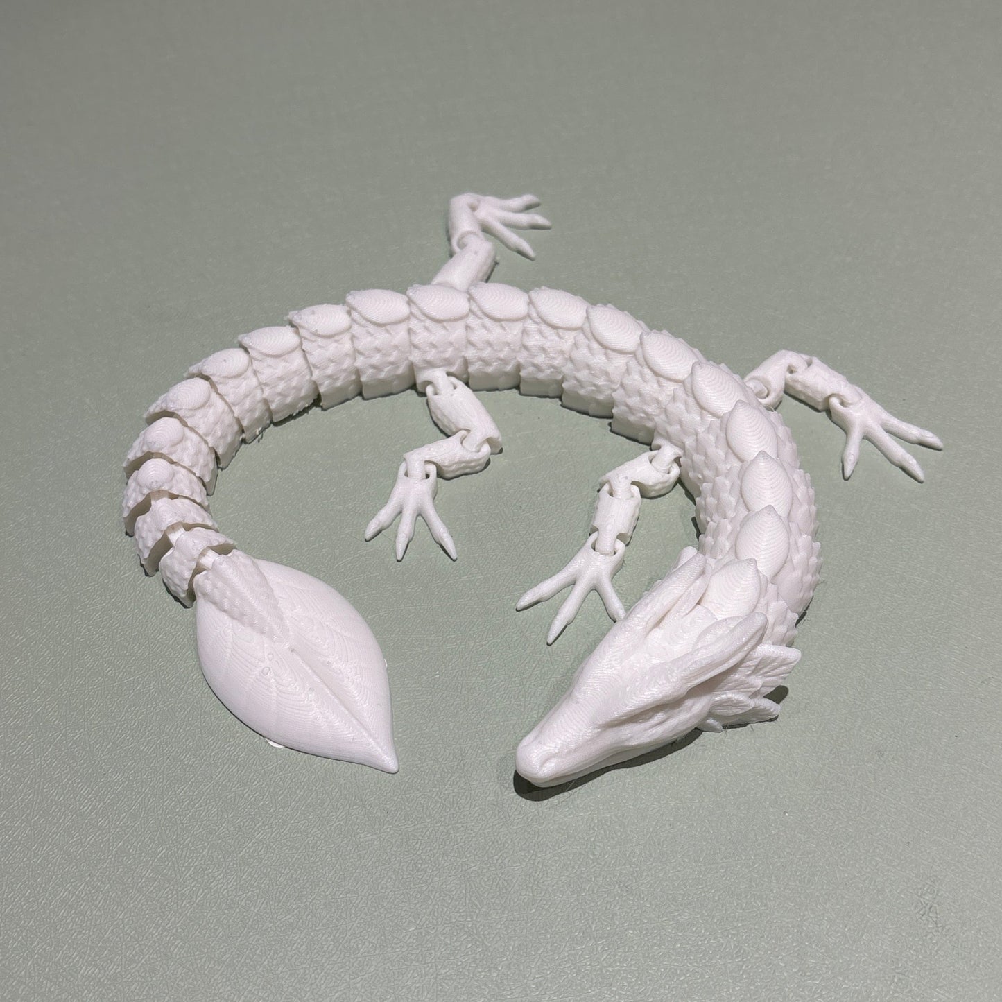 3d Printed Articulating Leaf Dragon