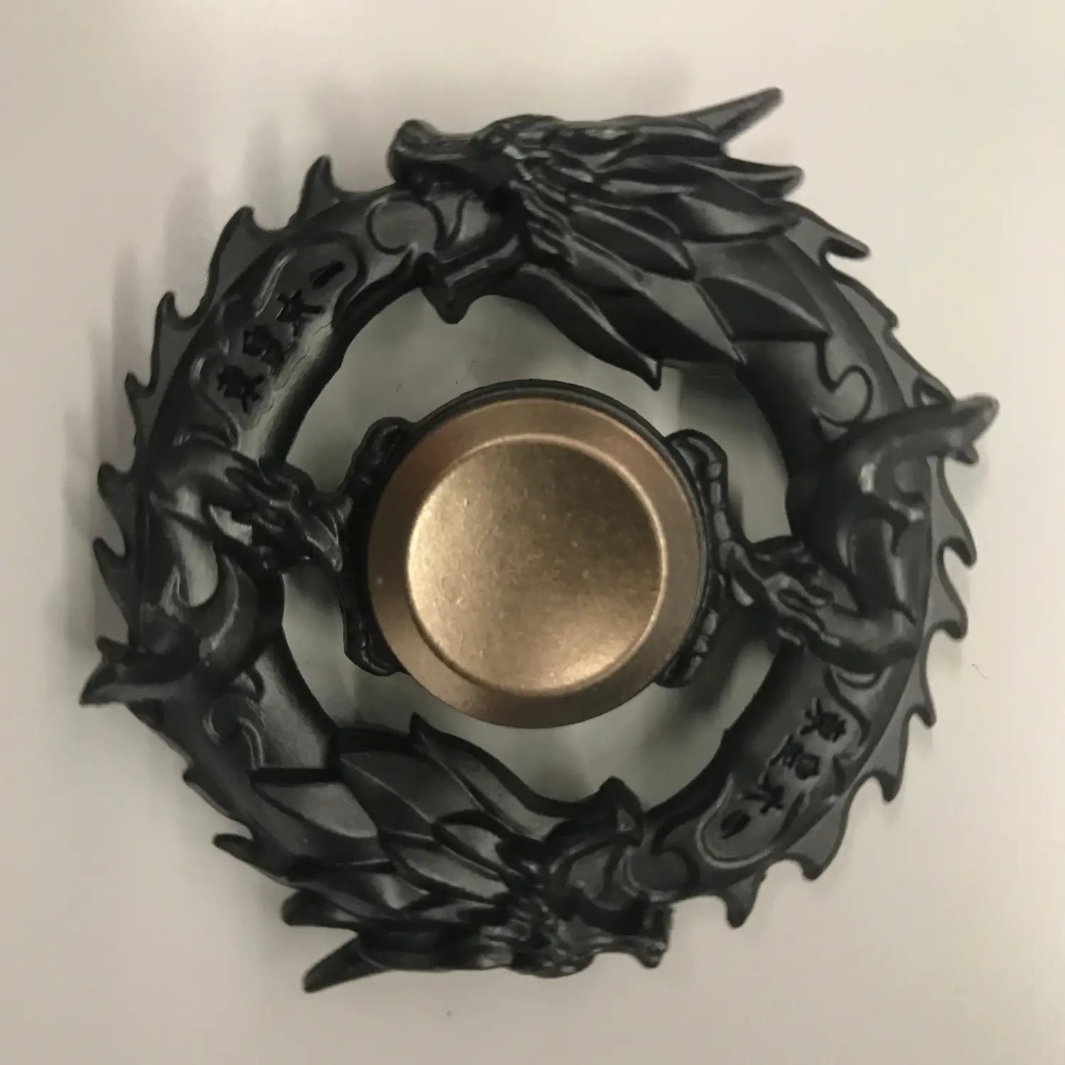 Dragon Circle Ouroboros Fidget Spinner - Lunar Squirrel’s Puntique