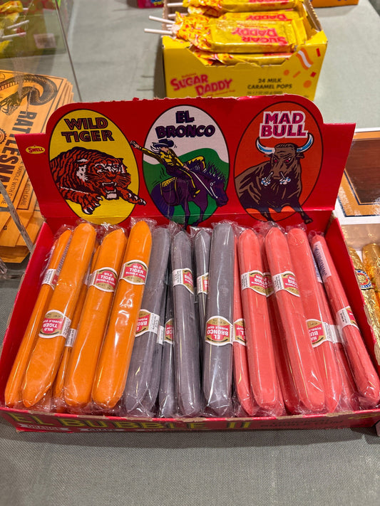 EL BUBBLE II ORIGINAL BUBBLE GUM CIGARS - ORANGE, GRAPE, STRAWBERRY FLAVORS - Lunar Squirrel’s Puntique