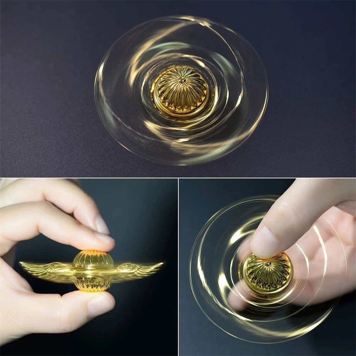 Golden Snitch Fidget Spinner - Lunar Squirrel’s Puntique