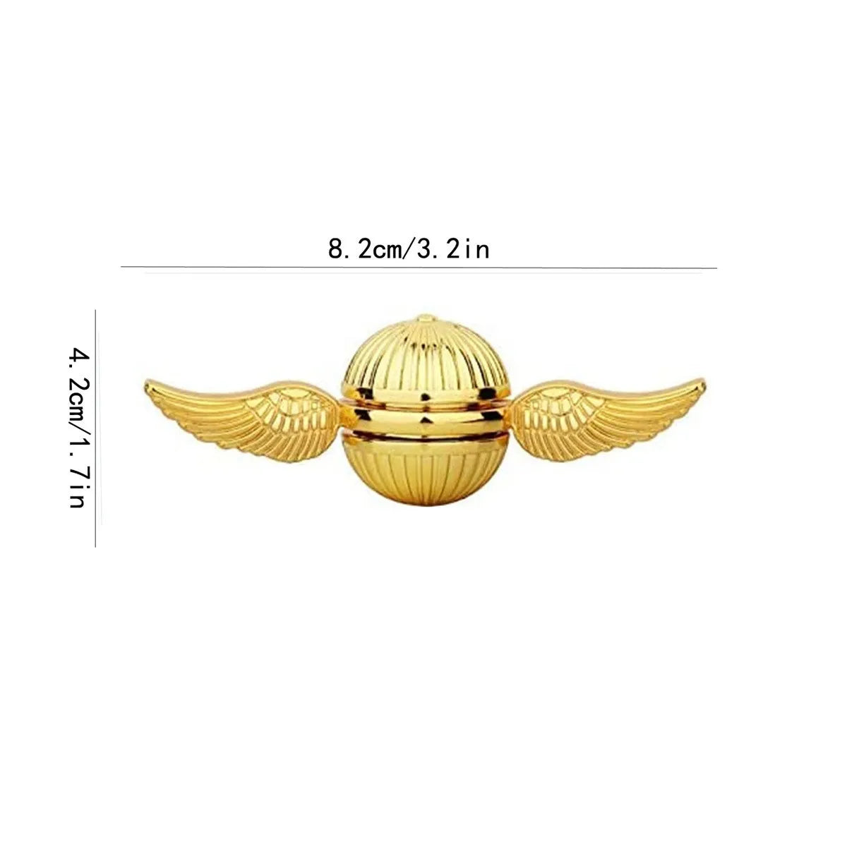 Golden Snitch Fidget Spinner - Lunar Squirrel’s Puntique