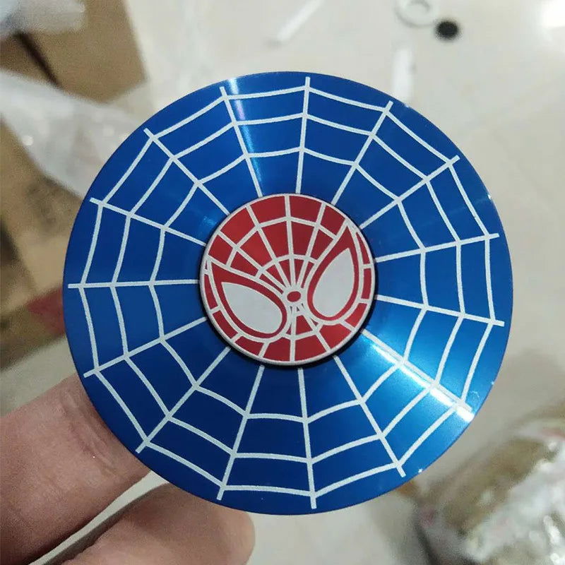 Metal Fidget Spinner Superhero Fast Bearing Finger Hand Spinner gyro EDC ADHD Rotation Anti Stress Aluminum alloy - Lunar Squirrel’s Puntique