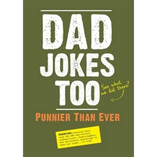 Microcosm Publishing & Distribution - Dad Jokes Too: Punnier Than Ever - Lunar Squirrel’s Puntique