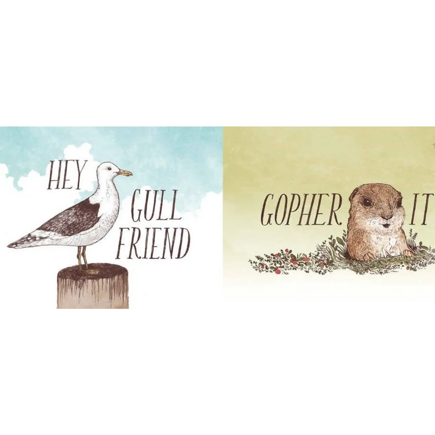 Microcosm Publishing & Distribution - Have a Little Pun: An Illustrated Play on Words - Lunar Squirrel’s Puntique