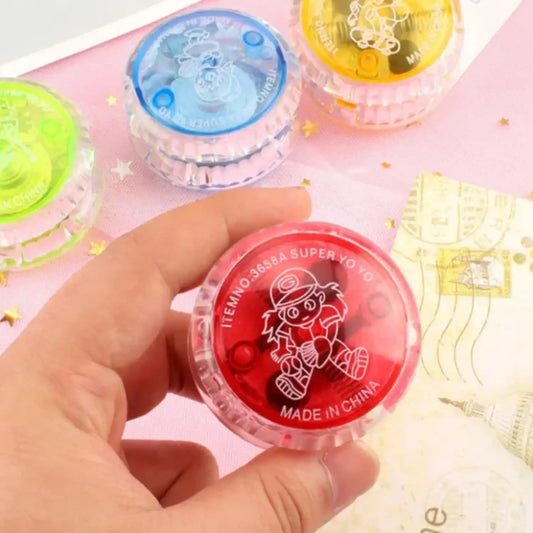 New LED Flashing YoYo Ball Casual Games Classic Children Clutch Mechanism Magic Yo-Yo Toys for Kids toy Party Fashion Toy - Lunar Squirrel’s Puntique