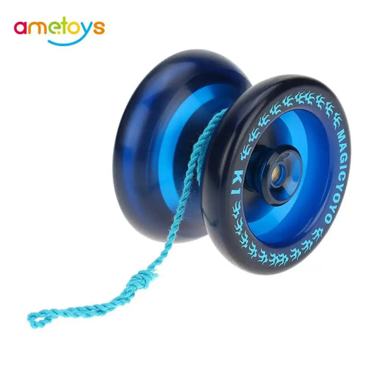 Professional Yoyos Magic Yoyo K1 Spin ABS Yoyo Silicon Recovery System 8 with Spinning String for Kids - Lunar Squirrel’s Puntique