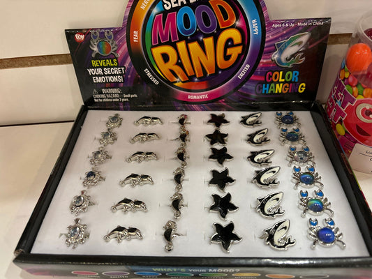 Sea Life Mood Ring - Lunar Squirrel’s Puntique