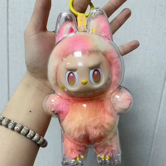 Transparent Protective Case For Vinyl Plush Dolls Dust Cover Storage Box For doll Accessories