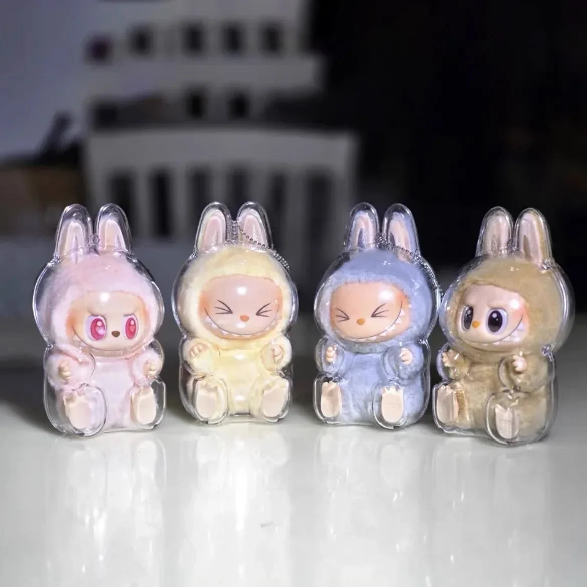 Transparent Protective Case For Vinyl Plush Dolls Dust Cover Storage Box For doll Accessories