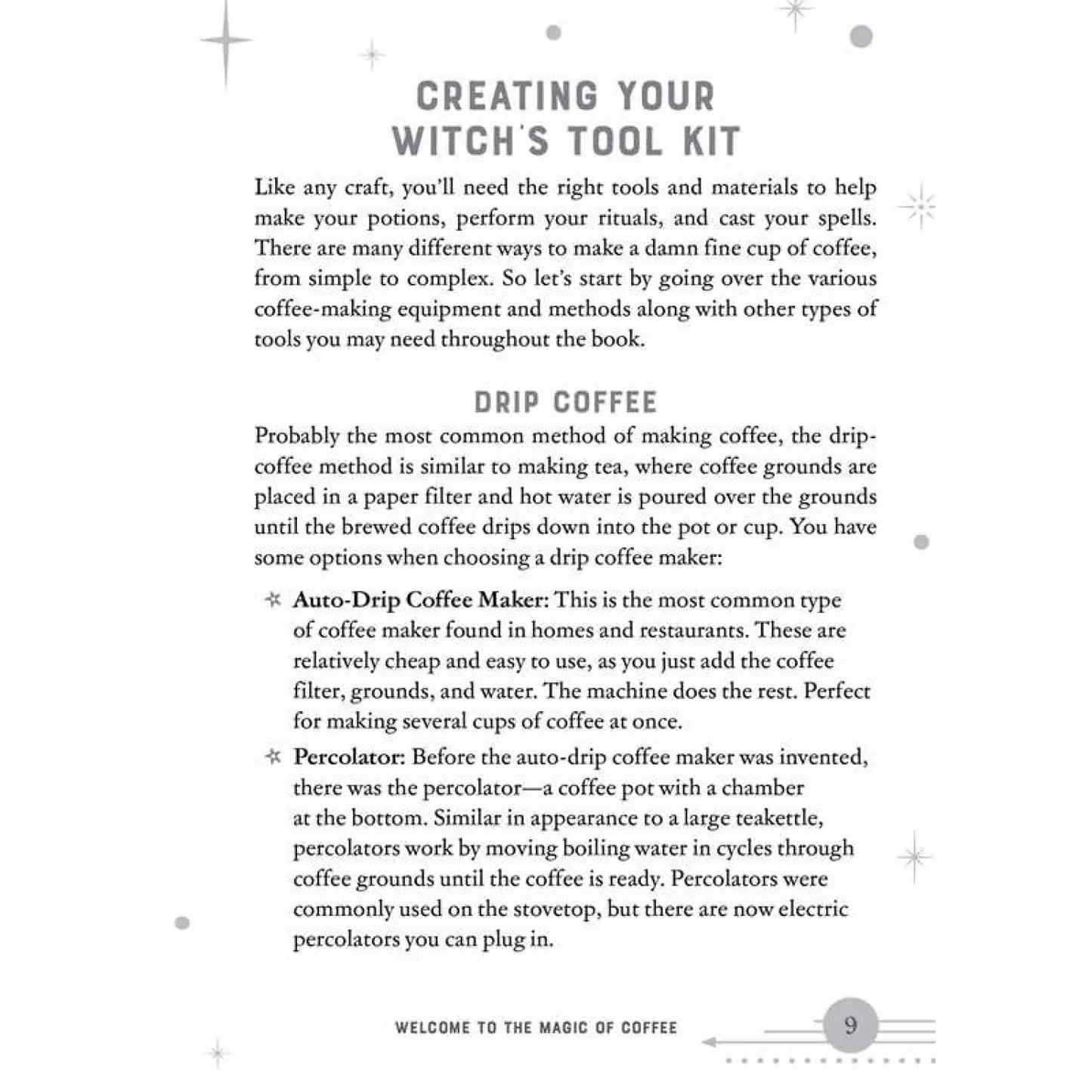 Simon & Schuster - Coffee Magic for the Modern Witch by Elsie Wild - Lunar Squirrel’s Puntique