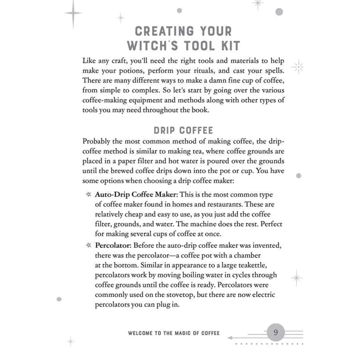 Simon & Schuster - Coffee Magic for the Modern Witch by Elsie Wild - Lunar Squirrel’s Puntique