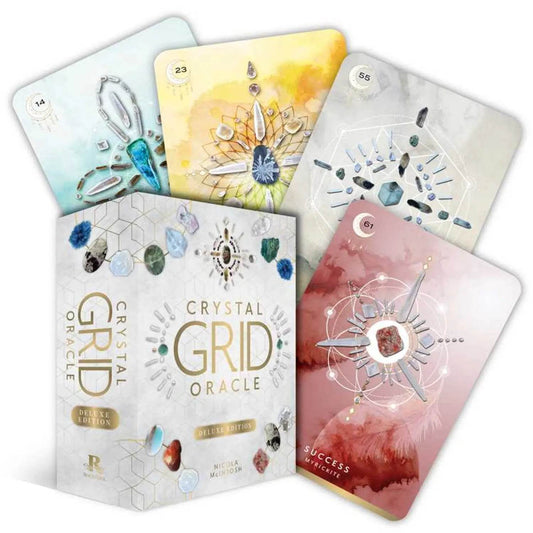 Simon & Schuster - Crystal Grid Oracle - Deluxe Edition by Nicola McIntosh - Simon & Schuster