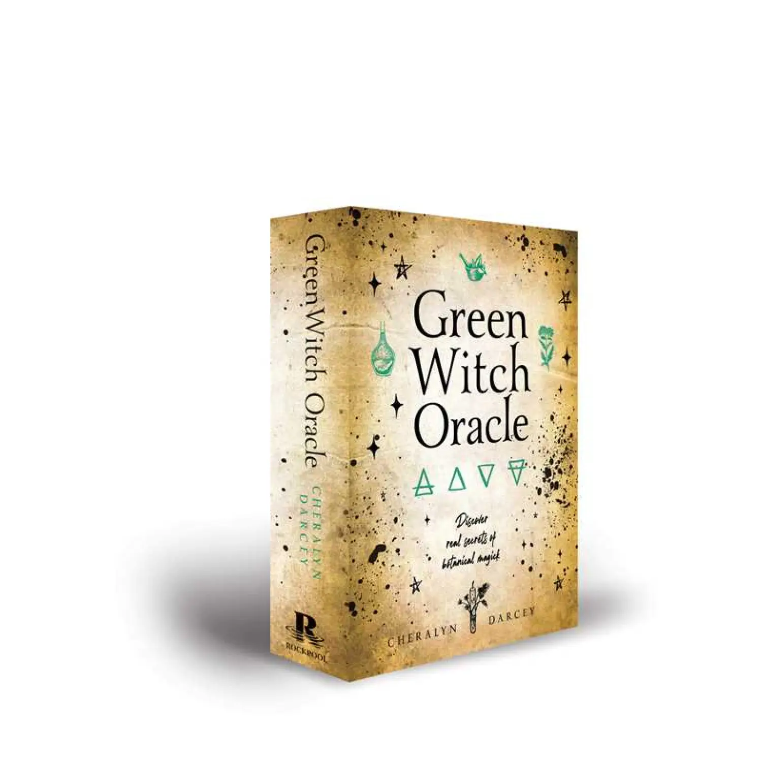 Simon & Schuster - Green Witch Oracle Cards by Cheralyn Darcey - Lunar Squirrel’s Puntique