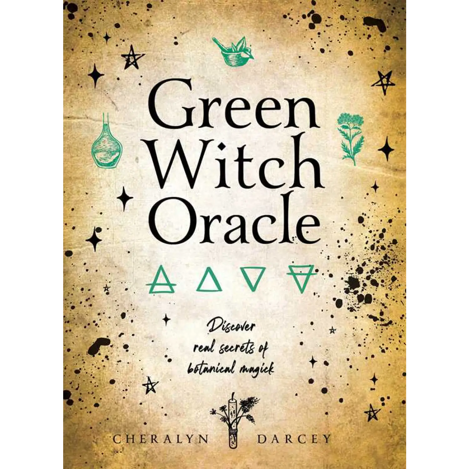 Simon & Schuster - Green Witch Oracle Cards by Cheralyn Darcey - Lunar Squirrel’s Puntique