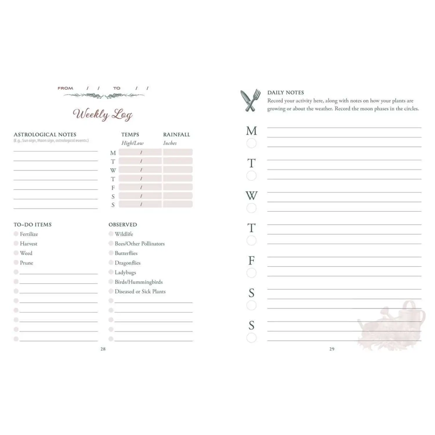 Simon & Schuster - Green Witch's Garden Journal by Arin Murphy-Hiscock - Lunar Squirrel’s Puntique