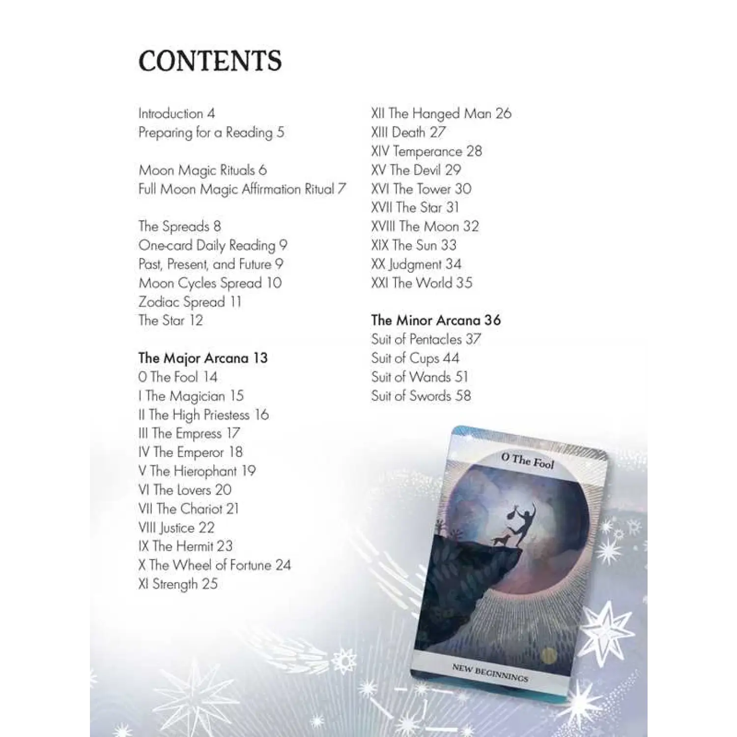 Simon & Schuster - Moon & Stars Tarot by Jayne Wallace - Lunar Squirrel’s Puntique