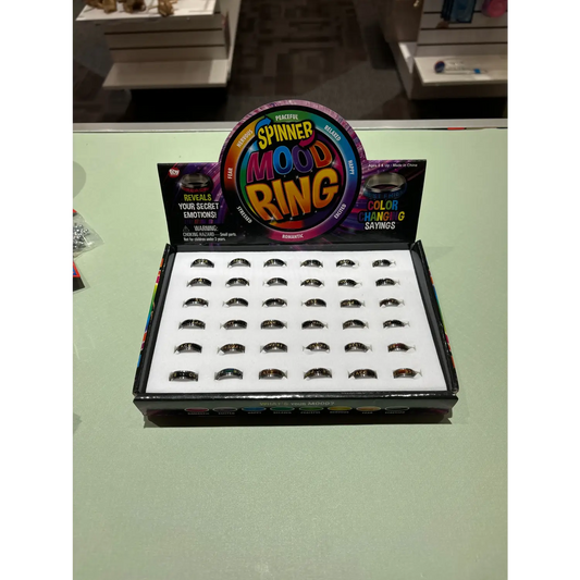 Spinner Mood Rings - Lunar Squirrel’s Puntique