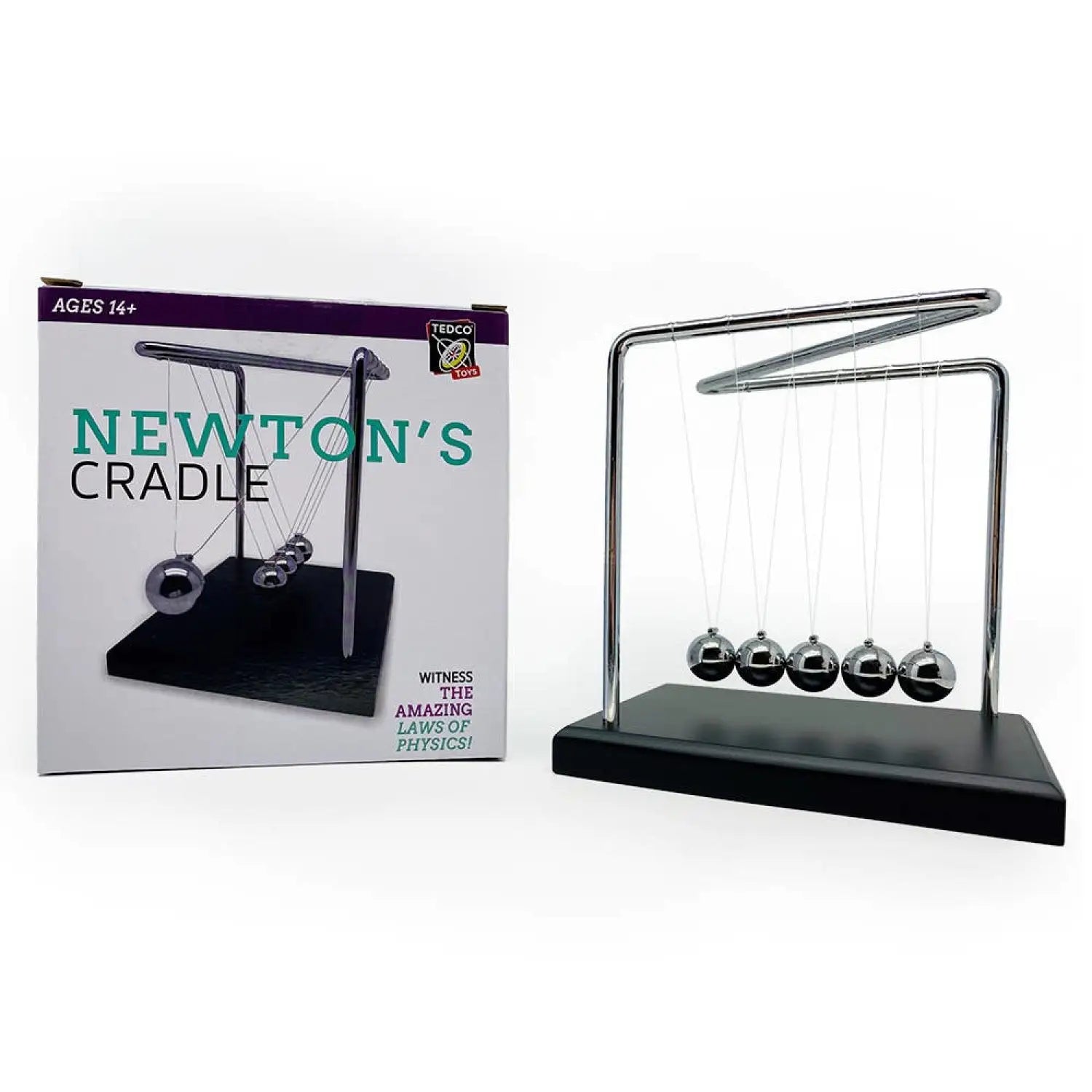 TEDCO Toys - Newton’s Cradle Z - Lunar Squirrel’s Puntique