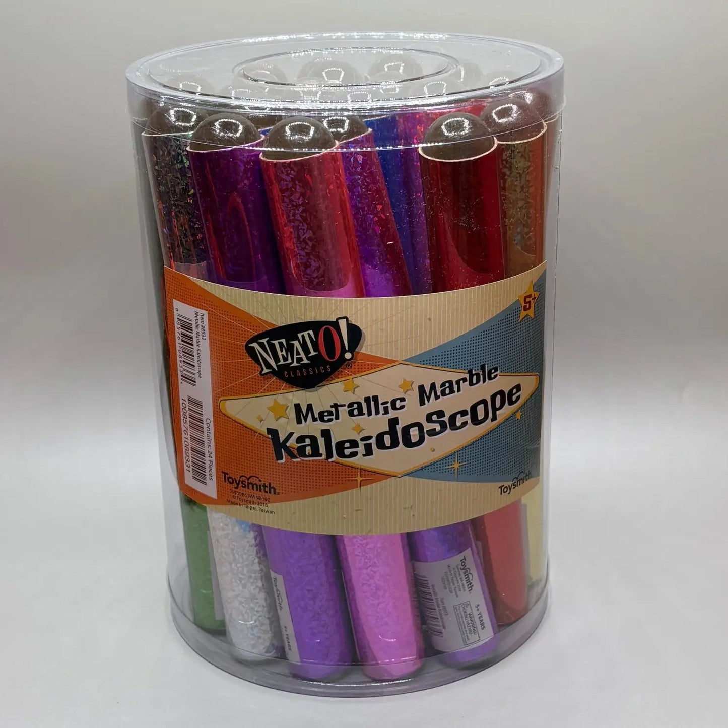 Toysmith Neato Metallic Marble Kaleidoscope Paper/Plastic Assorted 1 pc - Lunar Squirrel’s Puntique