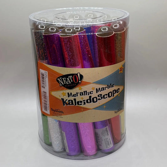 Toysmith Neato Metallic Marble Kaleidoscope Paper/Plastic Assorted 1 pc - Lunar Squirrel’s Puntique