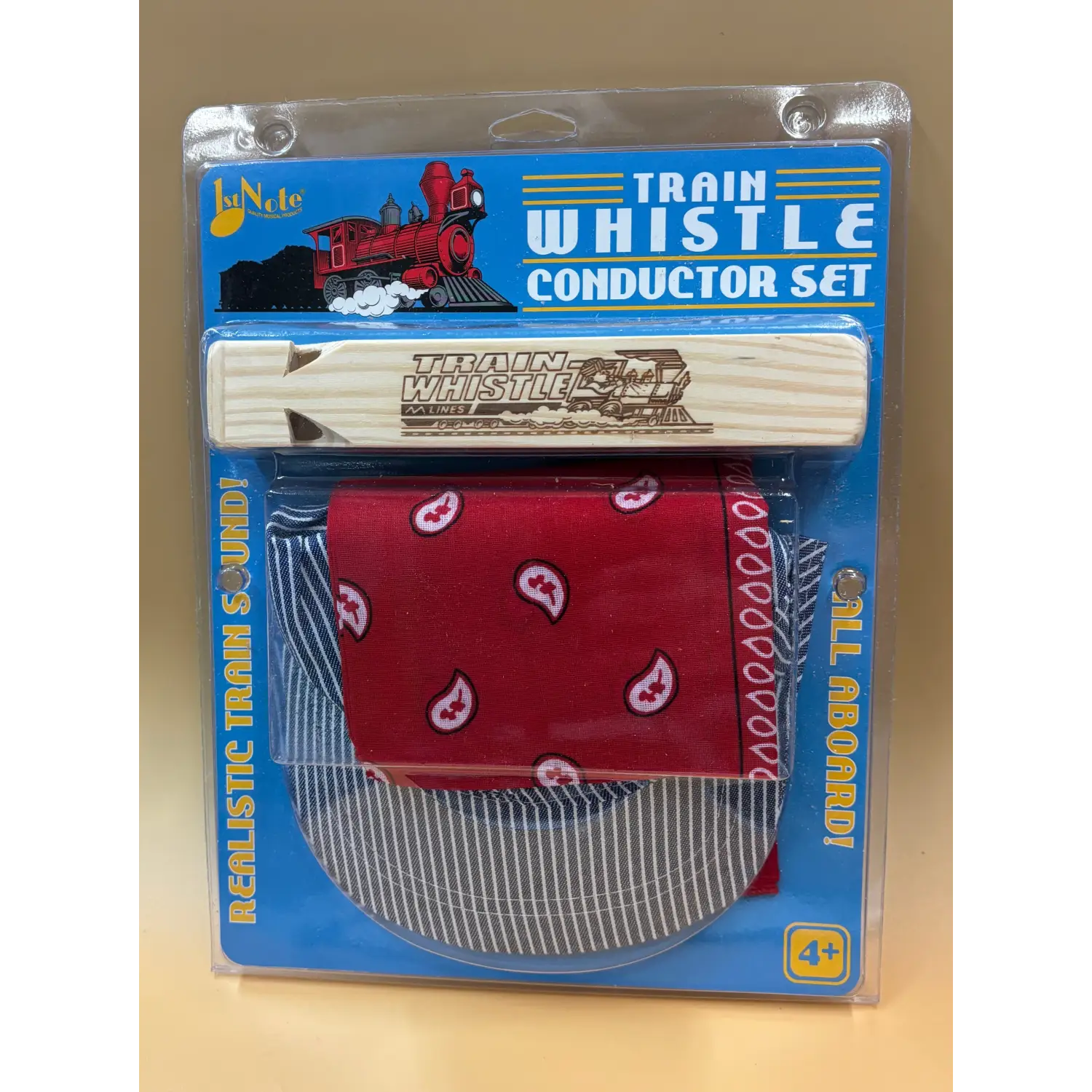 Train Whistle Set, Red - Lunar Squirrel’s Puntique