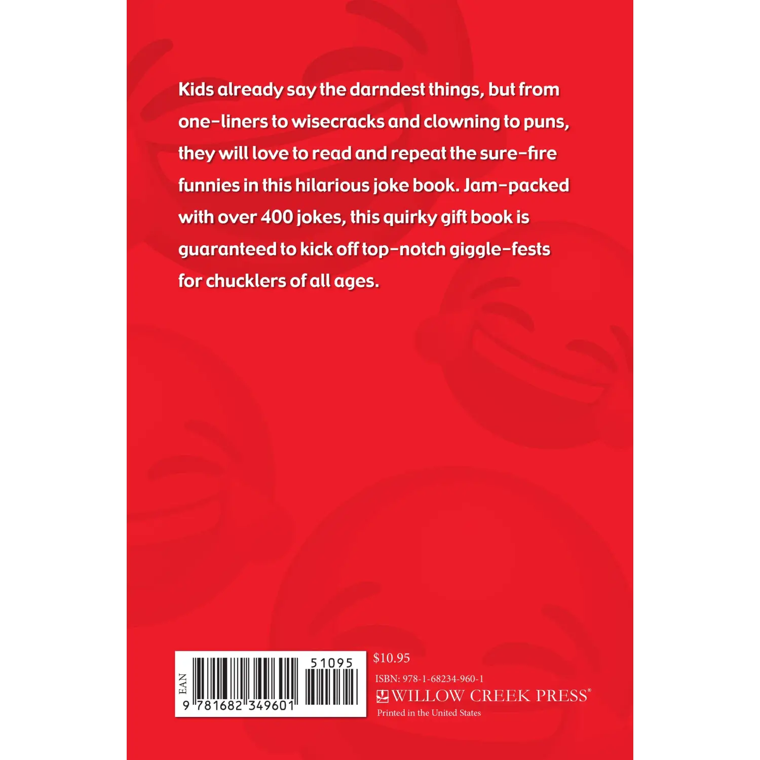 Willow Creek Press & Gifts - LOL Jokes For Kids Softcover Book - Lunar Squirrel’s Puntique