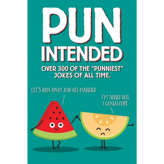 Willow Creek Press & Gifts - Pun Intended 6x9 Softcover Humor Book - Willow Creek Press & Gifts