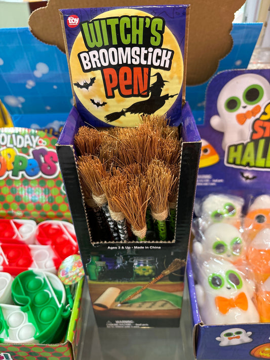 Witch's Broomstick Pen - Lunar Squirrel’s Puntique