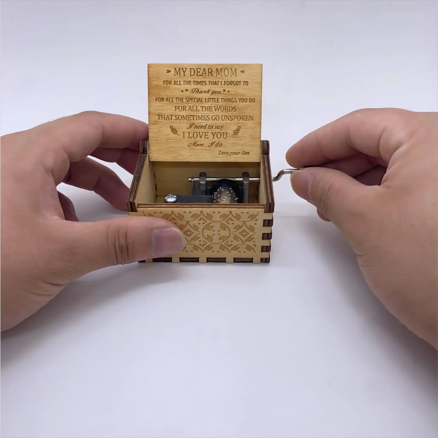 Wooden Music Box, You Are My Sunshine - Lunar Squirrel’s Puntique
