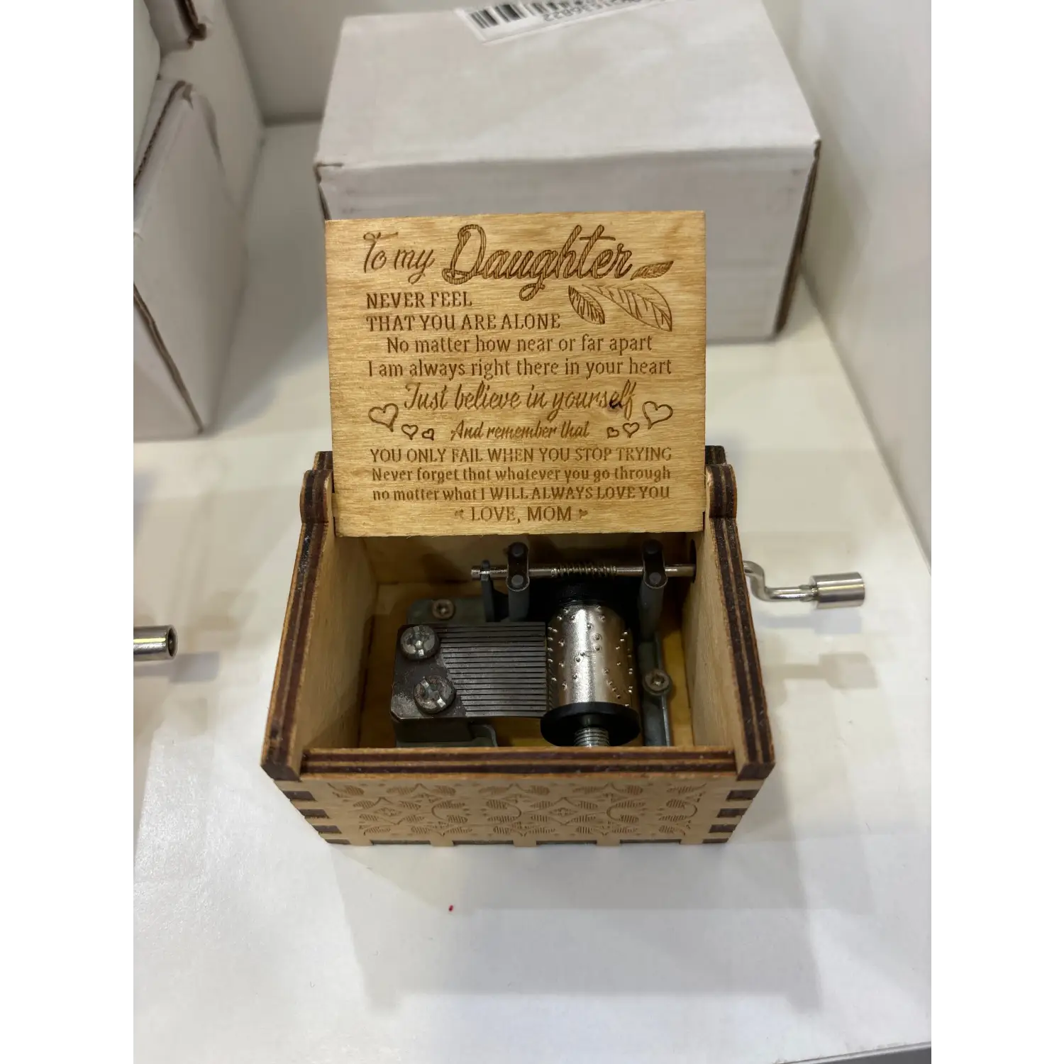 Wooden Music Box, You Are My Sunshine - Lunar Squirrel’s Puntique