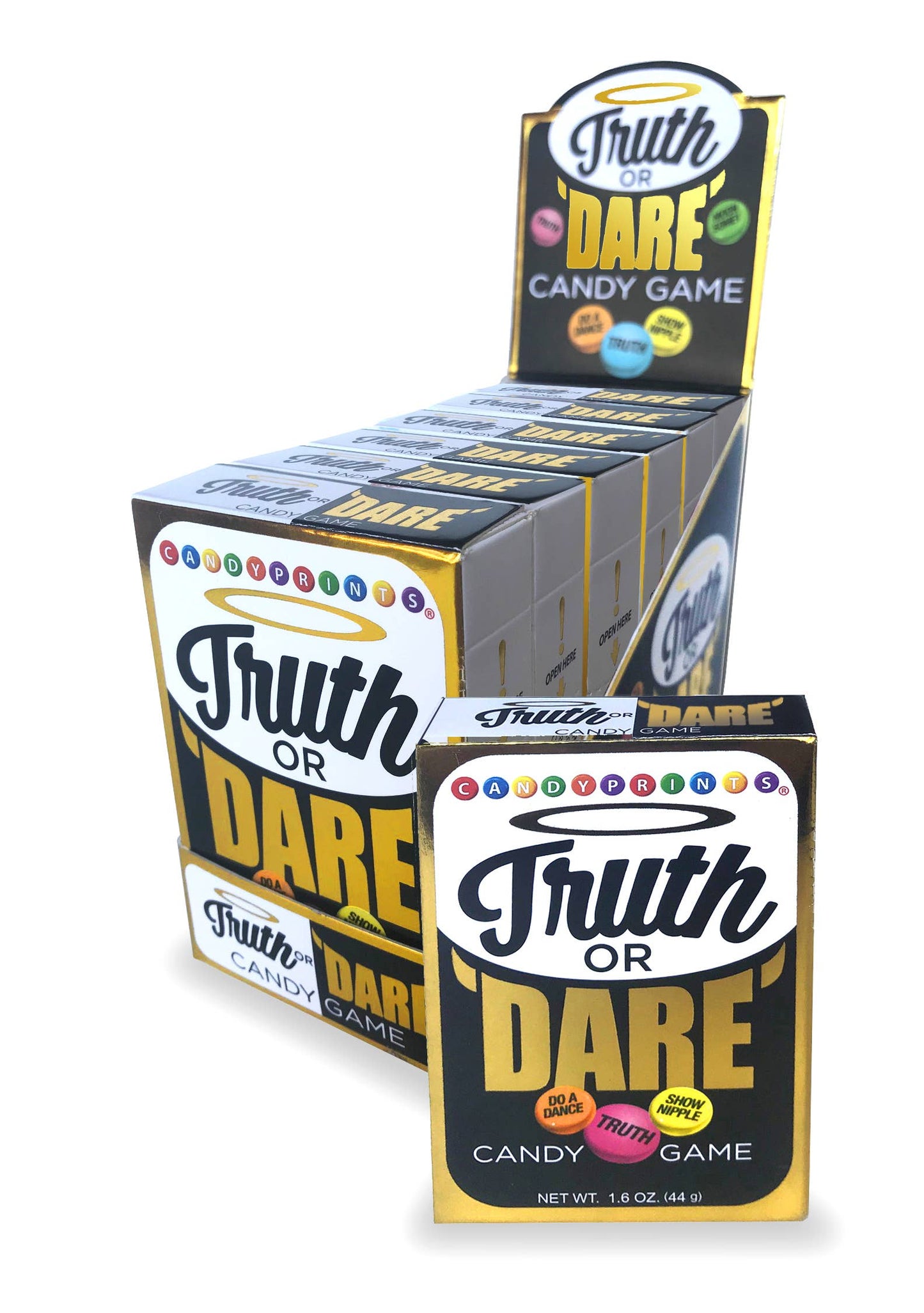 Little Genie Productions - Truth or Dare Candy Game- Display of 6