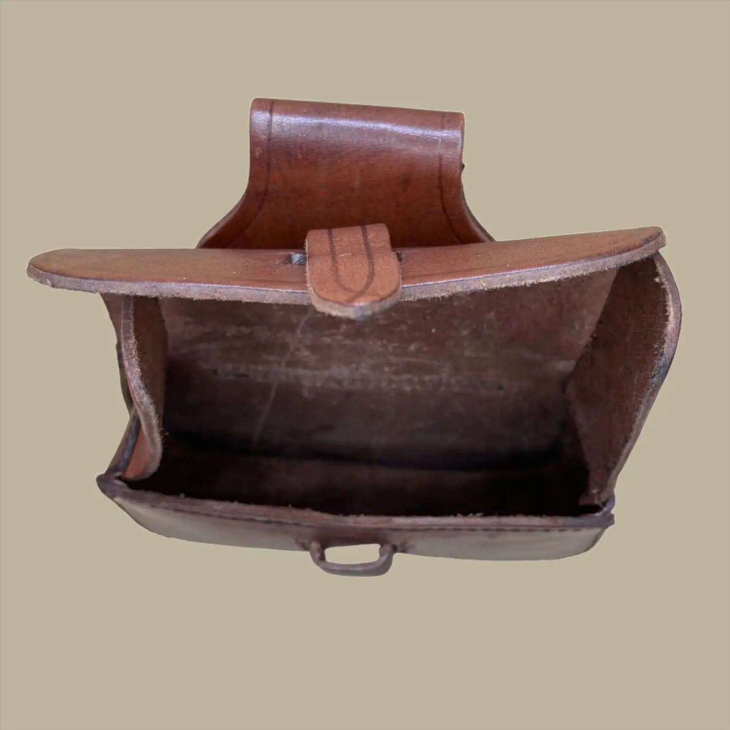Brown Medieval Belt Bag for reenactments and LARP - LARP