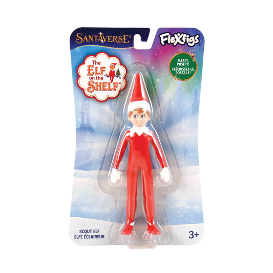 FLEXFIGS ELF ON THE SHELF- ELF SCOUT BOY-BLUE EYES - NJ Croce Co., Inc.