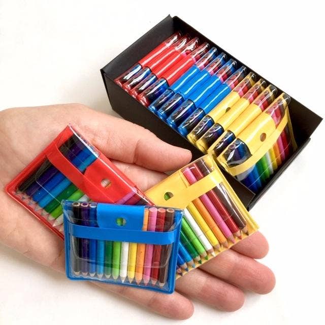 BCmini - Asst Mini Pencils in Pouch Display